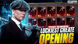 MAXED OUT PEAKY BLINDERS LUCKY SPIN! BGMI #pubg