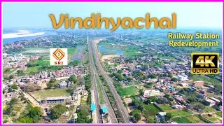 Vindhyachal Railway Station Redevelopment Project Update | Vindhyavasini Mata Mandir | Drone SRJ