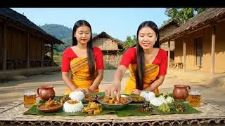 Traditional Bodo dishes😋||The taste of Assam ||AI vlog