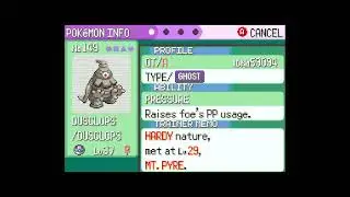 How to get Dusclops in Pokemon Emerald