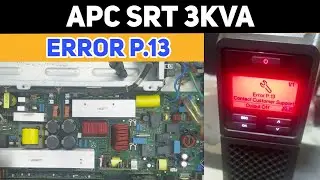 APC SRT 3KVA P.13 Inverter fault repaired