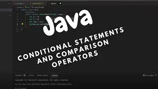 Java Tutorial for beginners: Conditional statements and Comparison operator || #java#codding#vscode
