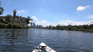 FINAL SEGMENT: Schuylkill River Gladwyne to Philadelphia's Boathouse Row in Sea Eagle Explorer 380X