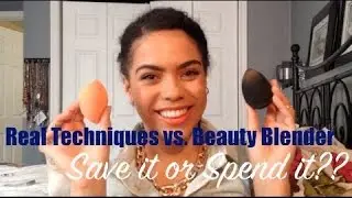 Spend it or Save it? Real Techniques Sponge vs  Beauty Blender | samantha jane