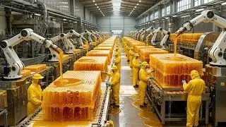 Inside A Massive Honey Factory How Billions of Bees Produce Tons of Honey Per Day (Full Process)
