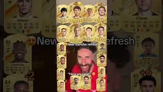 New transfer refresh on eafc25 with Joao Felix Chelsea
