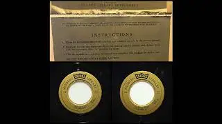 Seeburg 1000 Encore 32 (Supplement Pack 2) Foreground Background Music Record- B10 ? Jazz Orchestral