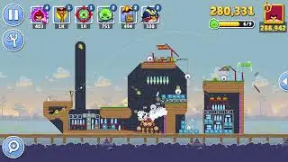 Angry Birds Friends Level 9 Tournament 1625 three stars NO POWER-UP walkthrough 2025-10-06