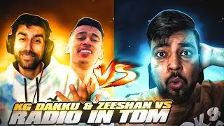 Kg dakku & zeeshan vs fm radio 🤬🔥 Tdm fight - PUBG MOBILE