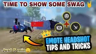 emote onetap headshot trick freefire Telugu || emote headshot tips and tricks in freefire Telugu