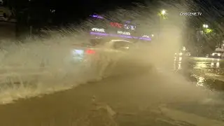 HOLLYWOOD MAJOR WATER MAIN BREAK