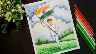 How To Draw 26th January Republic Day Celebration Drawing ll Republic Day Drawing Easy