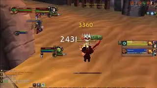 Speank playing warrior - Endless TBC, ohmaigai damage