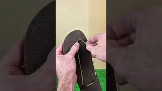 repairing broken flip flops #shorts