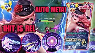 KOMBINASI SKIL LESLEY 1HIT AUTO SAVAGE | MOBILE LEGENDS BANG BANG