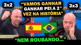 COMÉDIA! ESPANHÓIS TENTAM EXPLICAR PÊNALTIS A FAVOR DA ESPANHA E EMPATE NO FIM