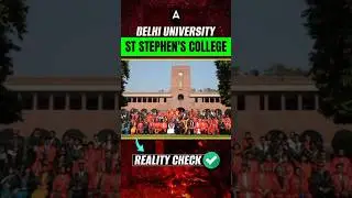 Delhi University | St Stephen's College Review 🔥 Reality Check ✅#shorts