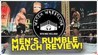 2026 WWE Men's Royal Rumble Match Review | Watch Wrestling with Mike Wellman