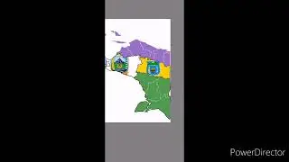 Western New Guinean (Papuan) Provinces - Flag Map Speed Art 