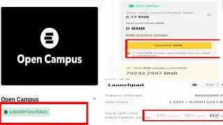 open campus binance launchpad binance launchpad open campus tarika live video short video 28 April