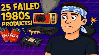 Reacting to 25 Failed 1980s Products!