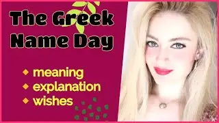 What is the Greek Name day? Learn Greek with Zoi