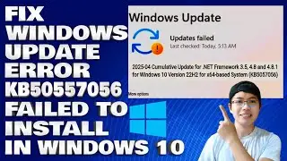 How To Fix Windows Update KB50557056 Failed To Install in Windows 10