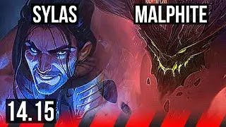 SYLAS vs MALPHITE (TOP) | 10/2/10, Legendary | EUW Grandmaster | 14.15