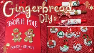 Christmas 2021🎄Gingerbread DIY's: Part 1| Cutting Board, Rolling Pin, Ornaments & More! | DIY Decor
