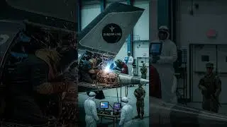 Stealth jet maintenance in the hangar! #shorts #jetrepair #aviationtech #militarytech #trendingnow