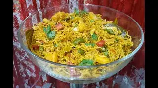 #masala chaval #  colourfull bhat #short #today's menu# #easy recipe# #vaishu's kitchen 👍