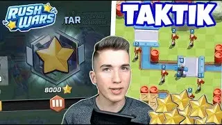 TAKTIK UM VIELE STERNE ZU BEKOMMEN! | Rush Wars