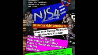 NJS4E Commercial for May 15th London Party