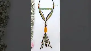 ✨️Tutorial Facil Collar Largo con Agatha & Cristal ✨️