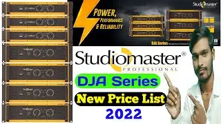 Studiomaster DJA Series New Price List 2022