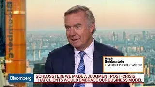 Evercore's Schlosstein on Post-Crisis Banking, Fiscal Policy, M&A