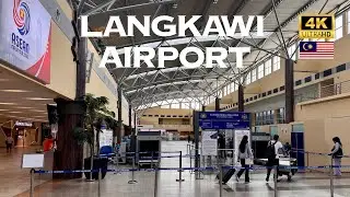 [4K] Langkawi Airport, Malaysia 🇲🇾🐧 Walking Tour
