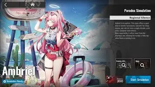 [Arknights] Paradox Simulation: Regional silence(Ambriel)