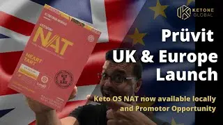 Pruvit Ketones UK and Europe Launch - Keto OS NAT Available Locally