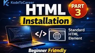 HTML Part 3 | Standard HTML Elements | Beginner Friendly #HTMLTutorial #HTMLShorts  #LearnHTML