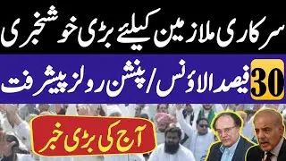 Great news for govt employees and pensioners about their demands | career updates pk
