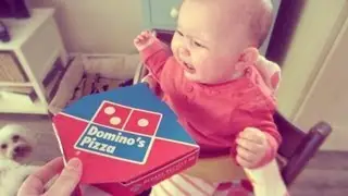 BABY HATES PIZZA!