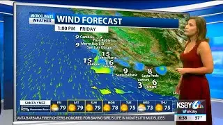 Winds start to pick-up Friday and temperatures stay mild