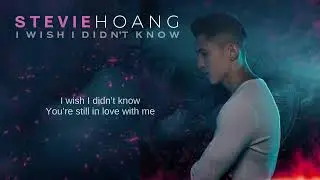 Stevie Hoang - I Wish I Didn't Know (Official Audio)