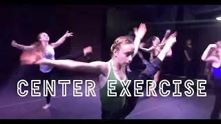 Stephen Agisilaou - Contemporary Class Center Exercise