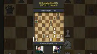 🇺🇸 Atousa Pourkashiyan vs Tatev Abrahamyan 🇺🇸 | US Championships 2025 | Round 5