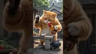 Cat and chicken story