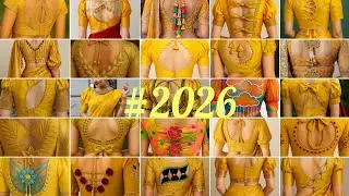 50+ New 🎉🎉 Blouse Back neck design/ब्लाउज डिजाइन/2026 new blouse design/sleeves design/baju design 