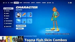 Toona Fish Skin Combos (Fortnite Battle Royale)