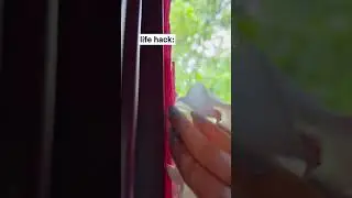 ALWAYS paint glass window panes. Never waste your time with painter&rsquo;s tape again. 😉🪟